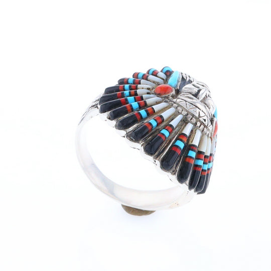 Native American Head Dress Ring