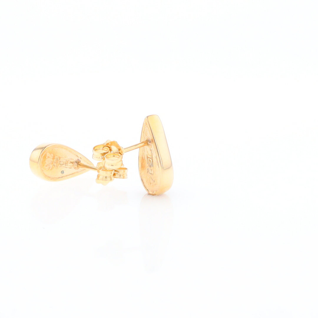 Historic Quartz Tear Drop Earrings