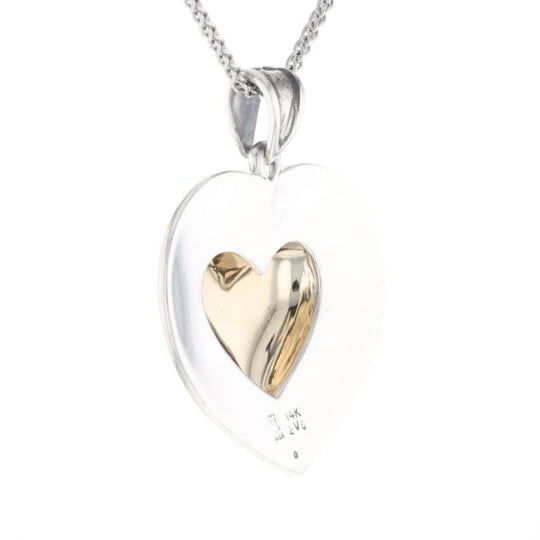 James Avery "Heart of Gold" Pendant