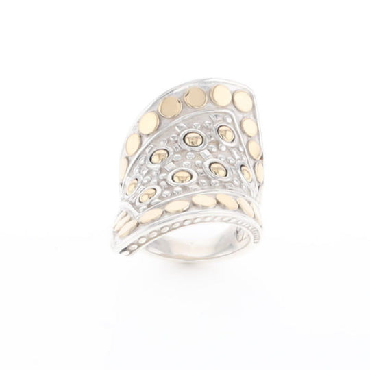 John Hardy Two-Tone Curved Ring