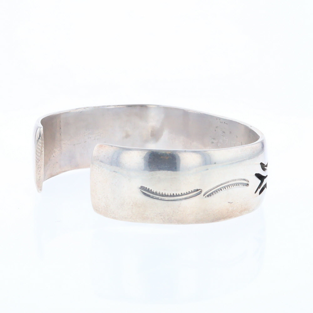 Native Silver Bird Cuff Bracelet