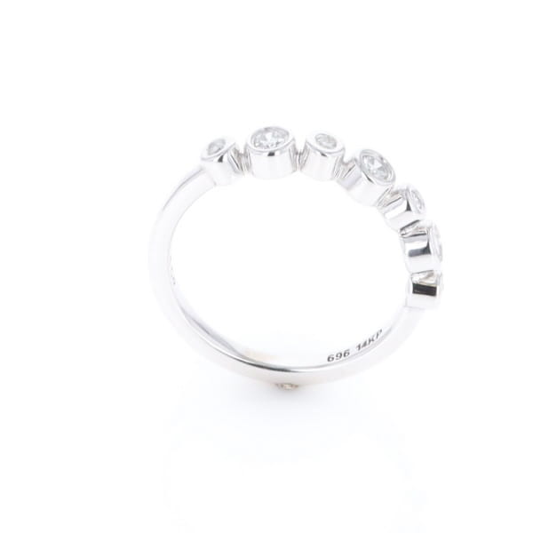 7-Stone Bezel Set Diamond ring