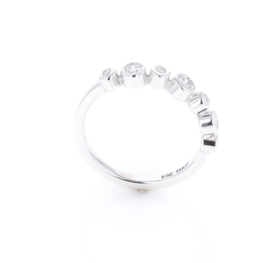 7-Stone Bezel Set Diamond ring