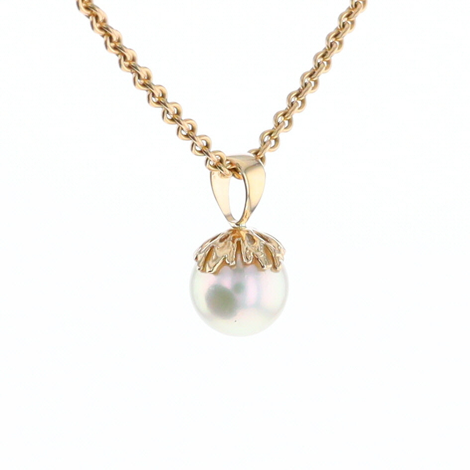 Pearl Solitaire Pendant