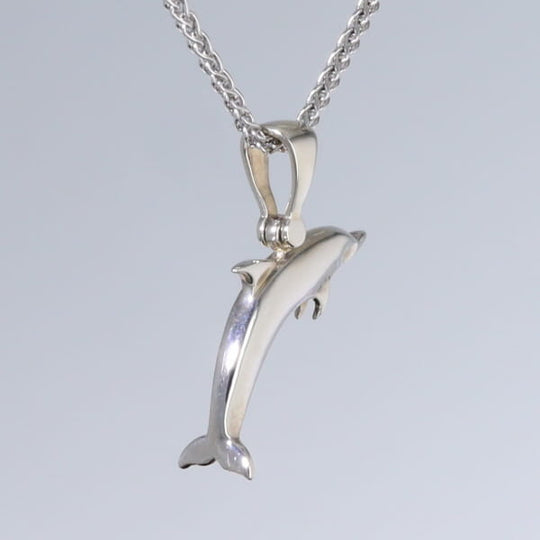 Opal Pendant Inlaid Sea Life Dolphin