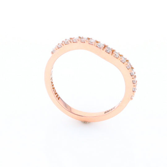 Rose Gold Diamond Wedding Band