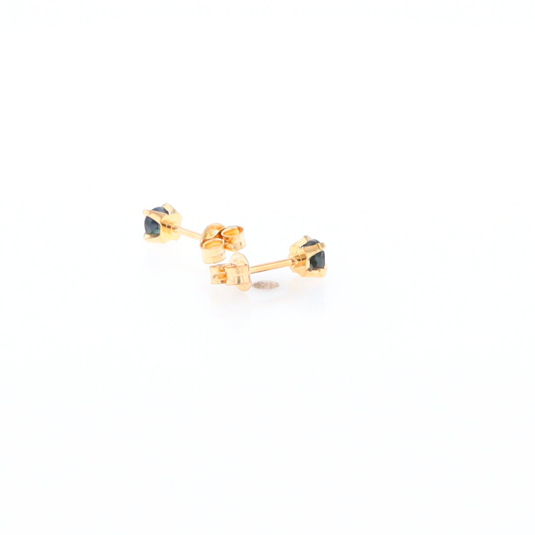 Sapphire Stud Earrings