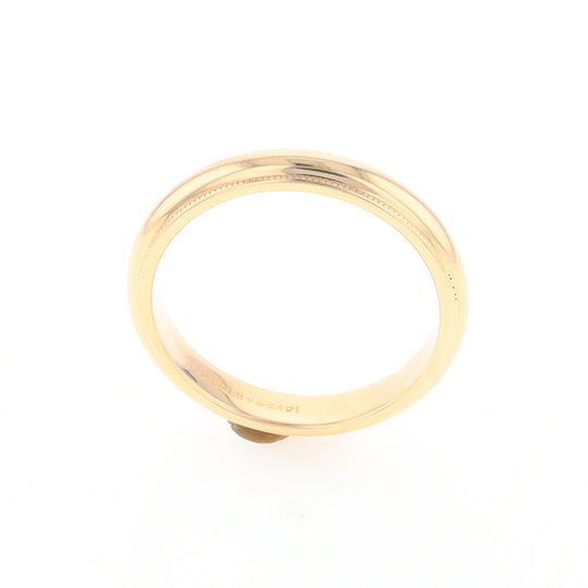 Milgrain Standard Fit Wedding Band