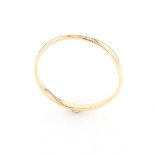 Thin Gold Wedding Band