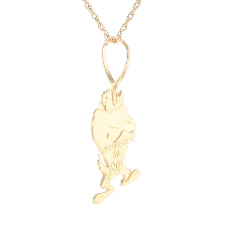 Gold Tasmanian Devil Charm