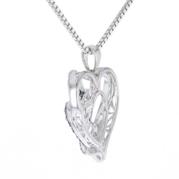 Double Open Heart Pendant