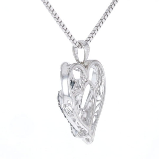 Double Open Heart Pendant