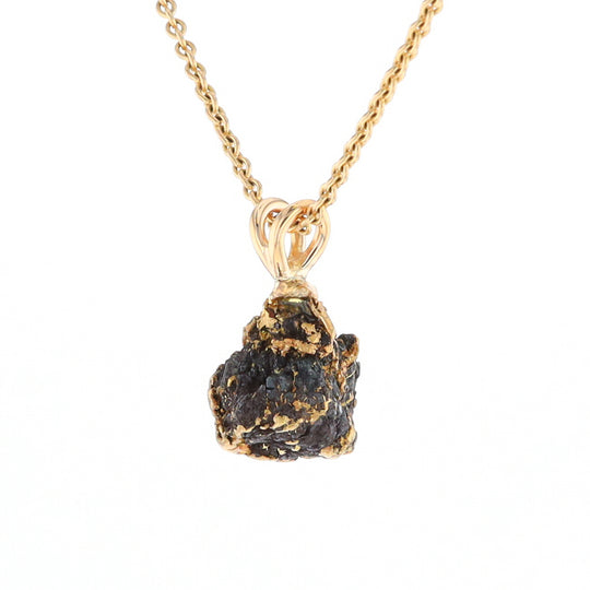 Natural Gold Nugget Pendant