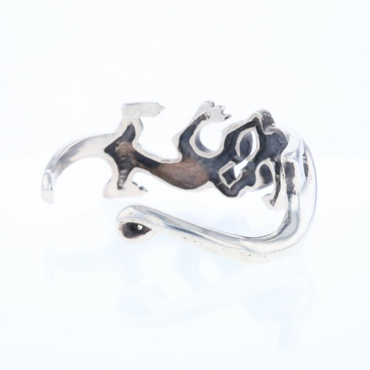 Sterling Silver Lizard Cuff Bracelet