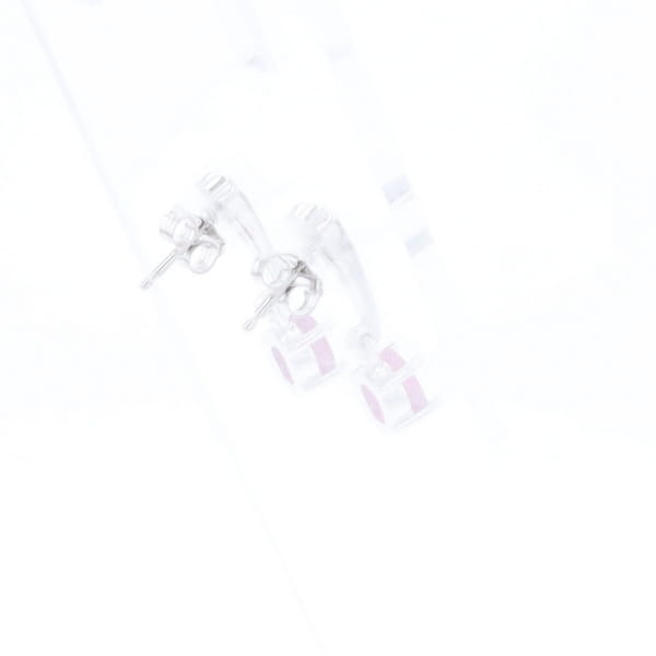 Oval Ruby Dangle Earrings