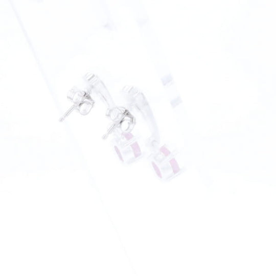 Oval Ruby Dangle Earrings