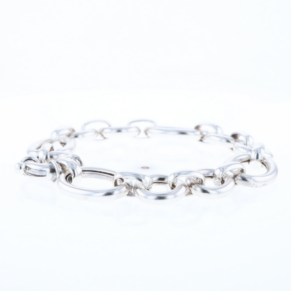 Sterling Silver Open Cable Link Bracelet