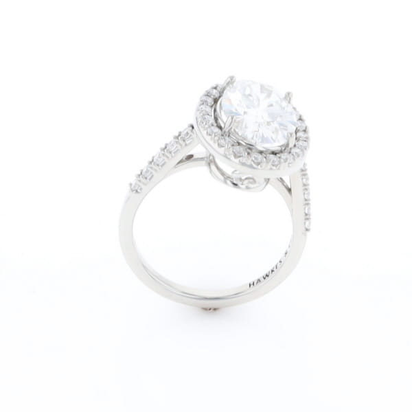 Halo Diamond Ring