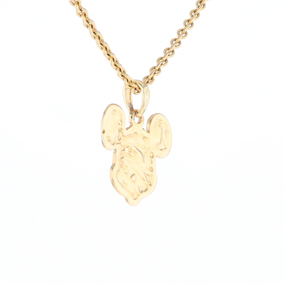 Gold Mickey Mouse Charm