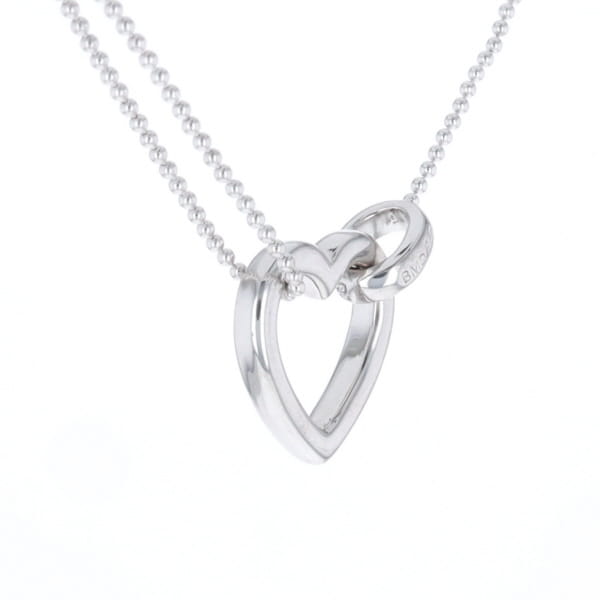 Diamond Clip Heart Necklace