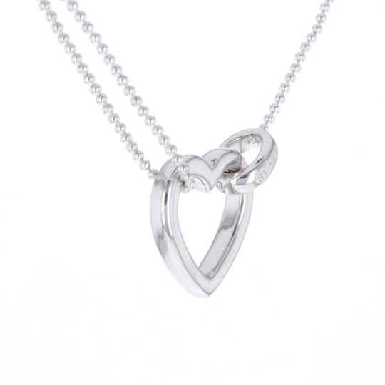 Diamond Clip Heart Necklace