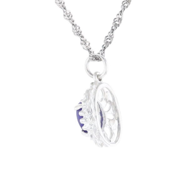 Silver Lapis Lazuli Pendant