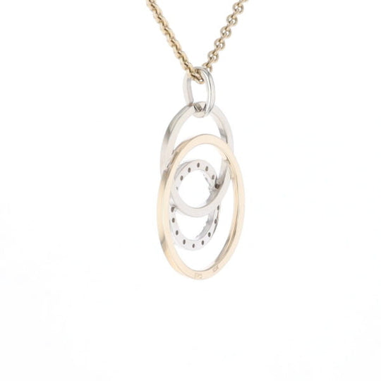 Two-Tone Interlocking Pendant