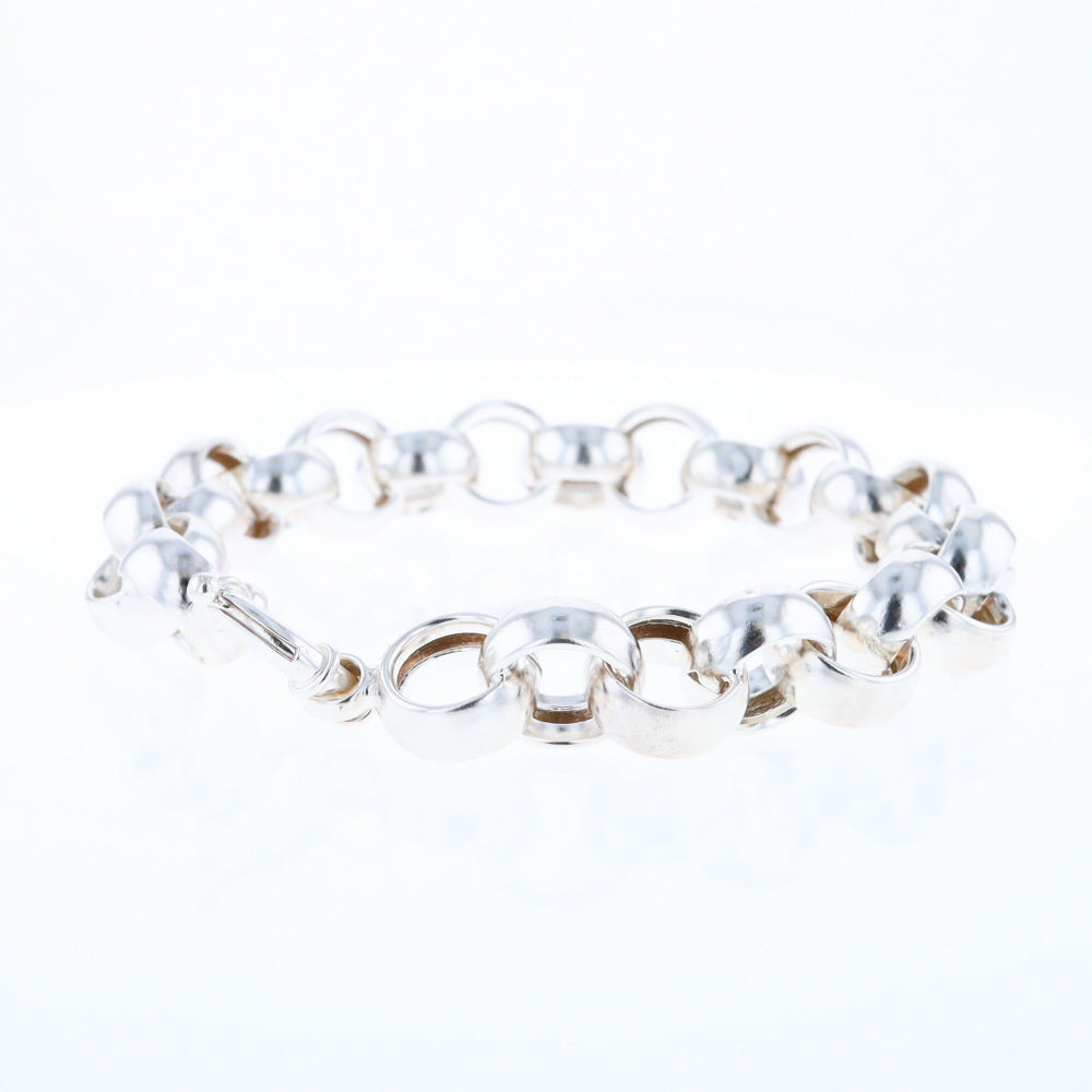 Silver Rolo Link Bracelet