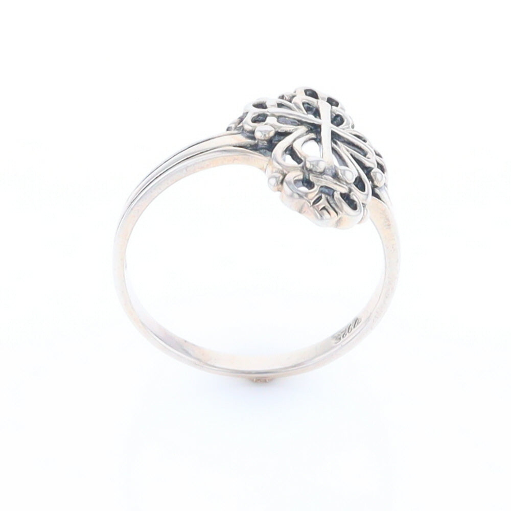 Openwork Cross Ring