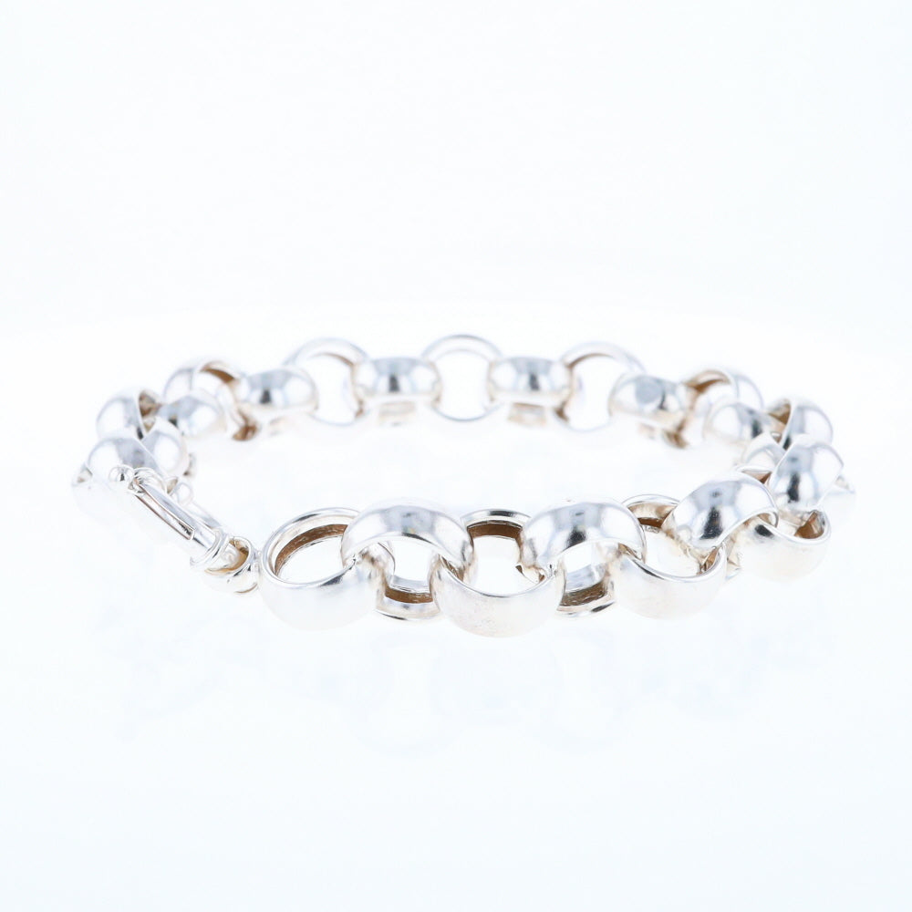 Silver Rolo Link Bracelet