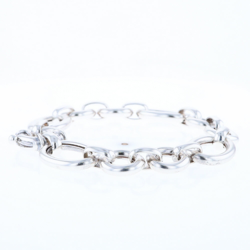 Sterling Silver Open Cable Link Bracelet