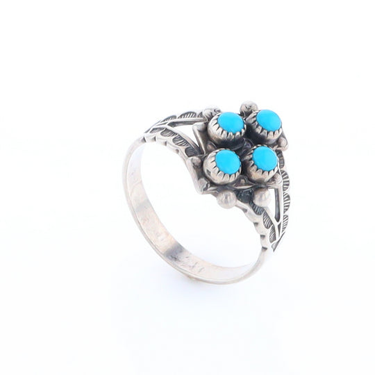 Native Four Stone Turquoise Ring