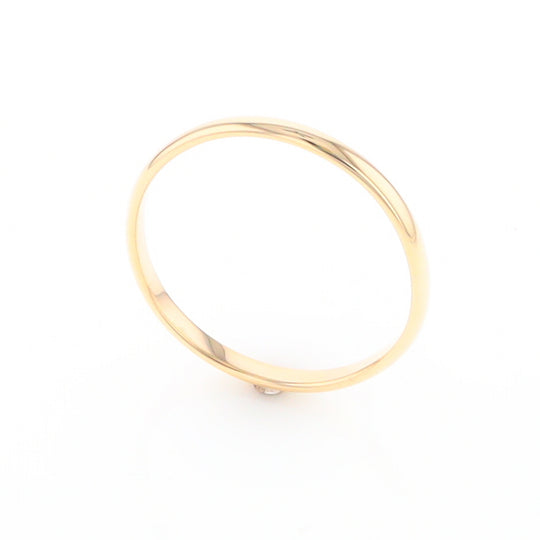 Thin Gold Wedding Band