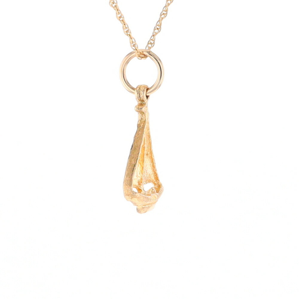 Yellow Gold Sailboat Pendant