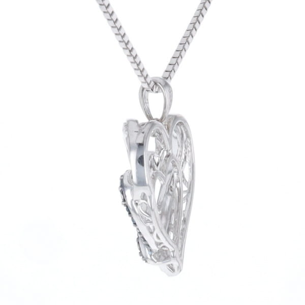 Double Open Heart Pendant
