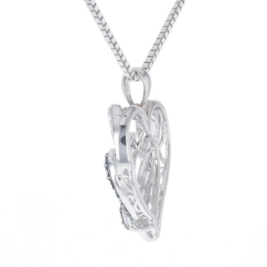 Double Open Heart Pendant