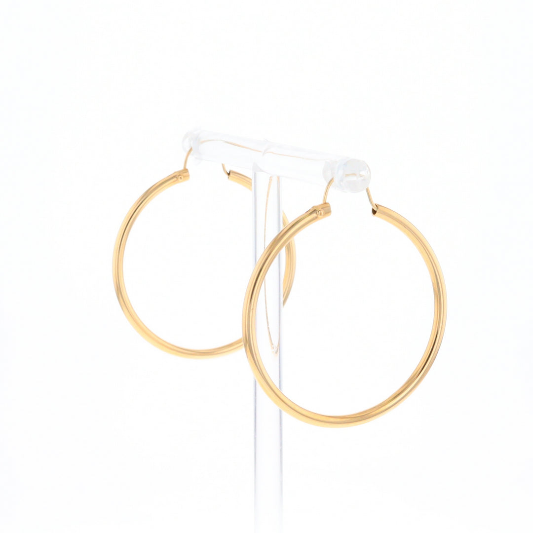 Gold Hoop Earrings