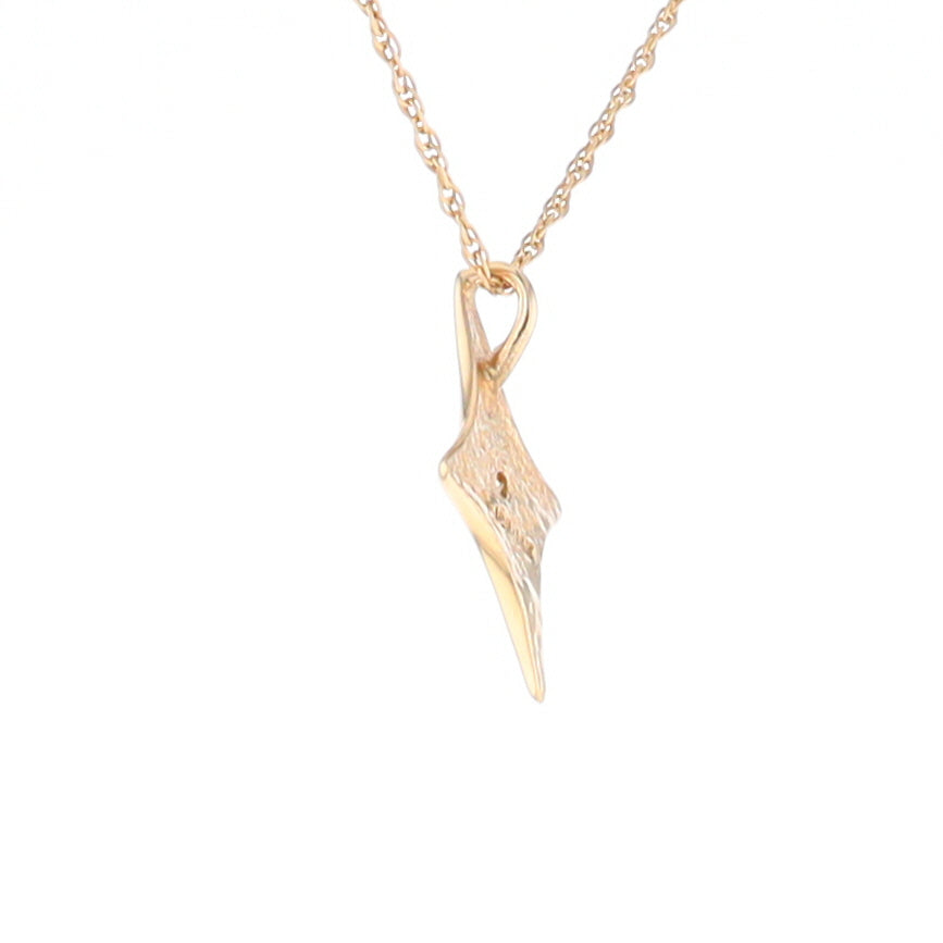 North Star Pendant Diamond Solitaire