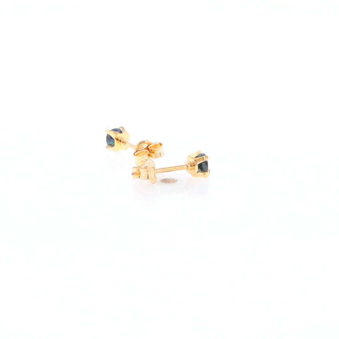 Sapphire Stud Earrings