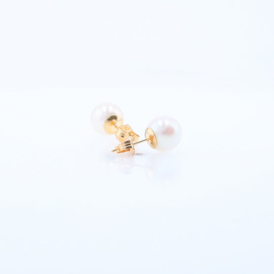 Pearl Stud Earrings