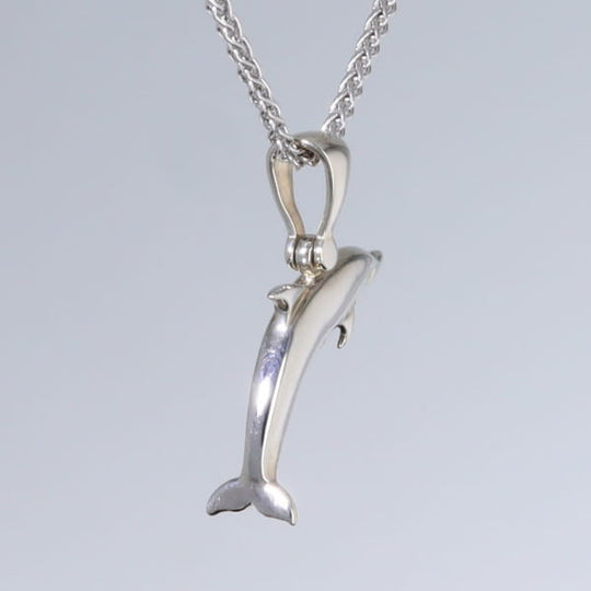 Opal Pendant Inlaid Sea Life Dolphin