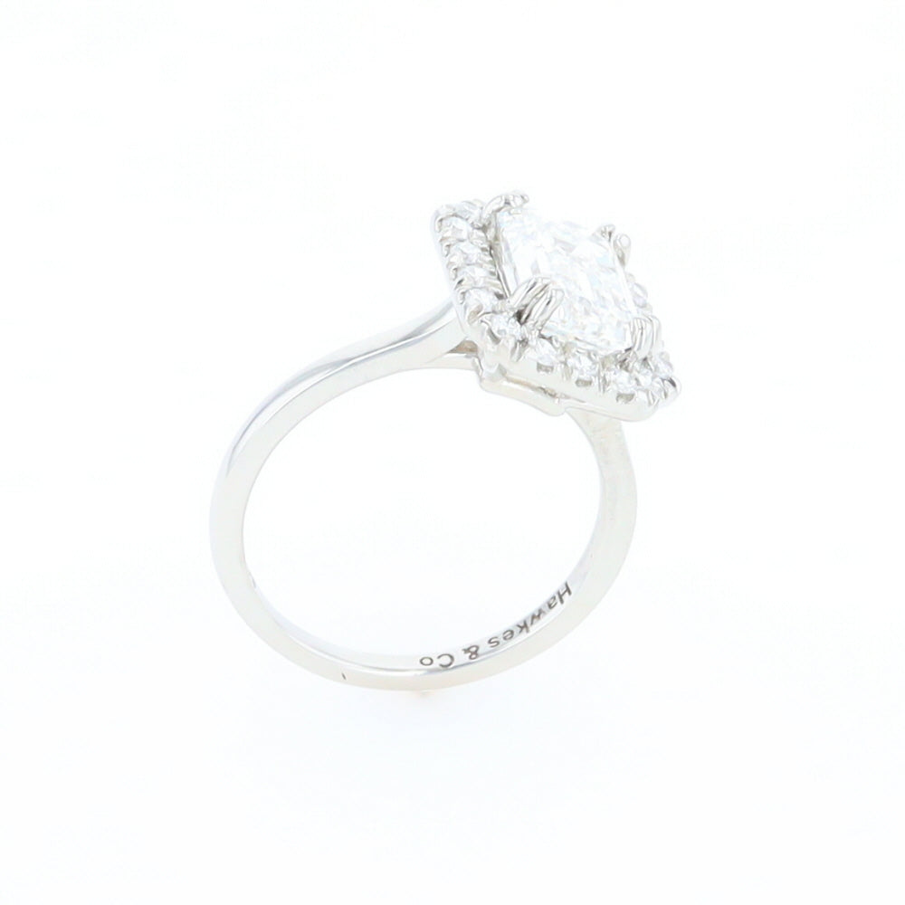 Emerald Cut Diamond Engagement Ring