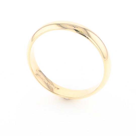 Plain Gold Men's Wedding Band