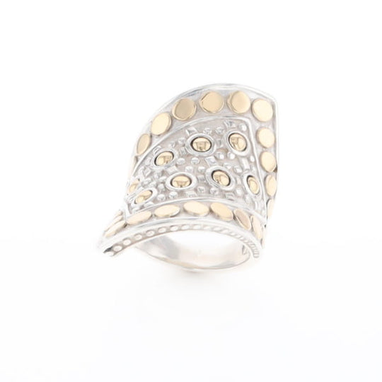 John Hardy Two-Tone Curved Ring