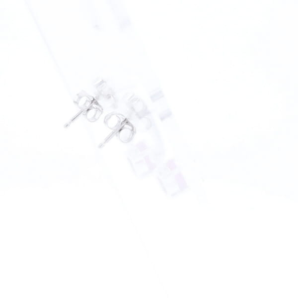 Oval Ruby Dangle Earrings