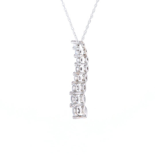 Diamond Journey Slide Necklace