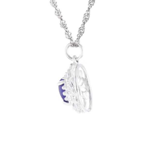 Silver Lapis Lazuli Pendant