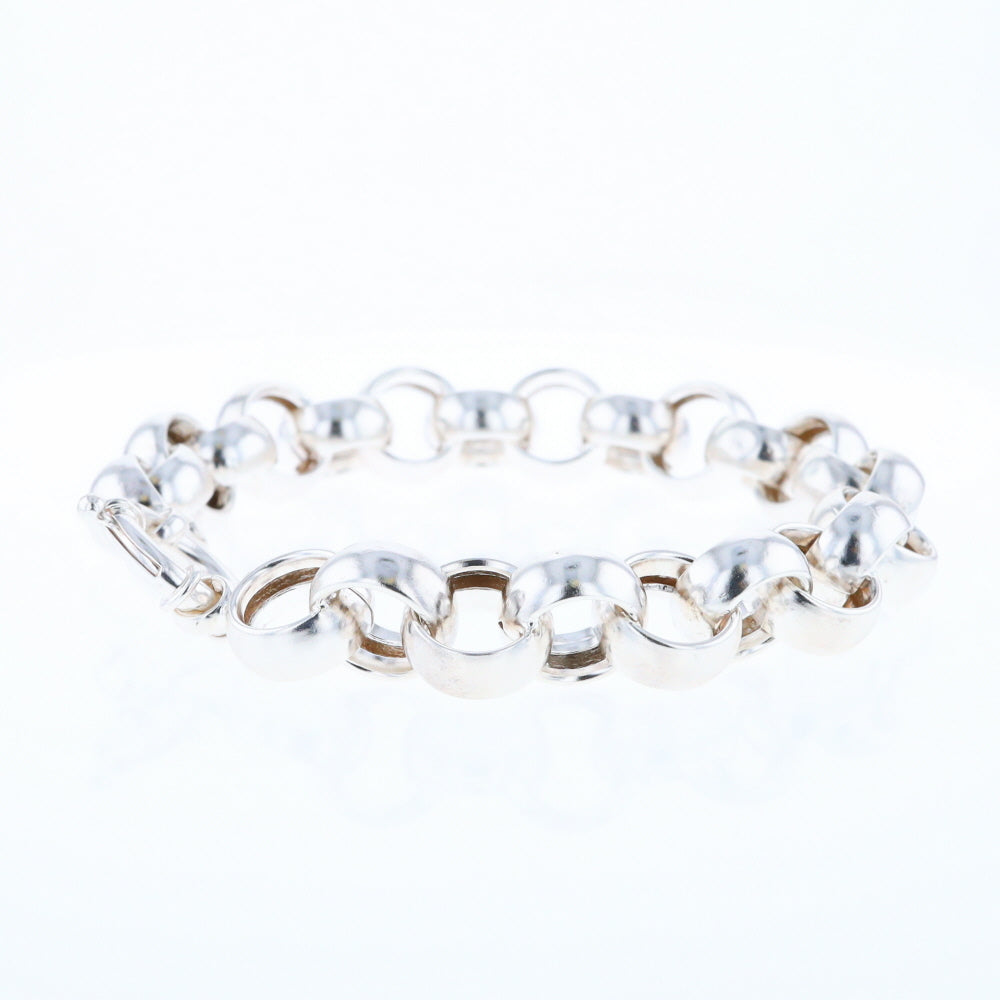 Silver Rolo Link Bracelet