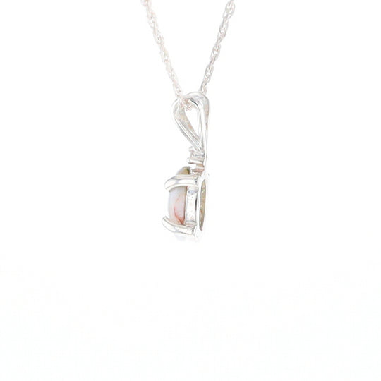 Gold Quartz Cabochon Necklace