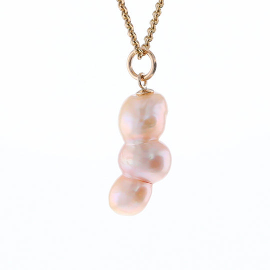 Baroque Triple Pearl Pendant